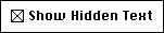 Show Hidden Text