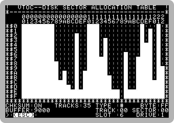 Sector Editor VTOC